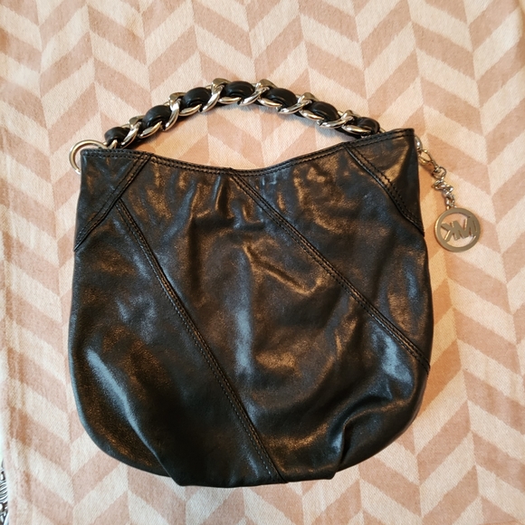 MICHAEL Michael Kors Handbags - Michael Kors black hobo leather bag